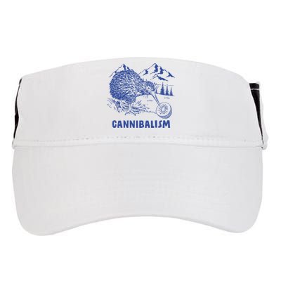 Kiwi Cannibal Cannibalism Adult Drive Performance Visor