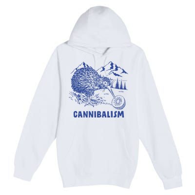 Kiwi Cannibal Cannibalism Premium Pullover Hoodie