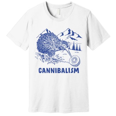 Kiwi Cannibal Cannibalism Premium T-Shirt
