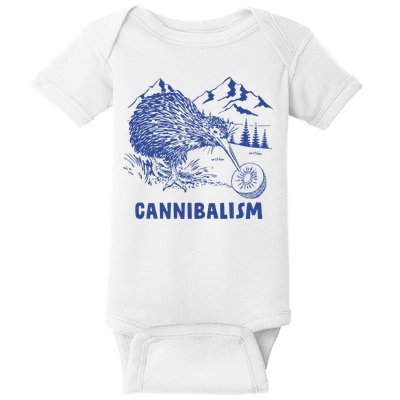 Kiwi Cannibal Cannibalism Baby Bodysuit