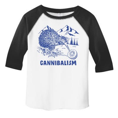 Kiwi Cannibal Cannibalism Toddler Fine Jersey T-Shirt