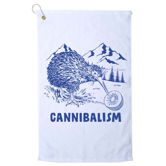 Kiwi Cannibal Cannibalism Golf Towel