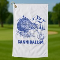 Kiwi Cannibal Cannibalism Golf Towel