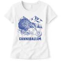 Kiwi Cannibal Cannibalism Womens T-Shirt