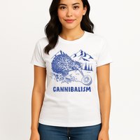 Kiwi Cannibal Cannibalism Womens T-Shirt
