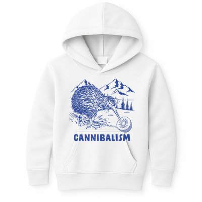 Kiwi Cannibal Cannibalism Kids Hoodie