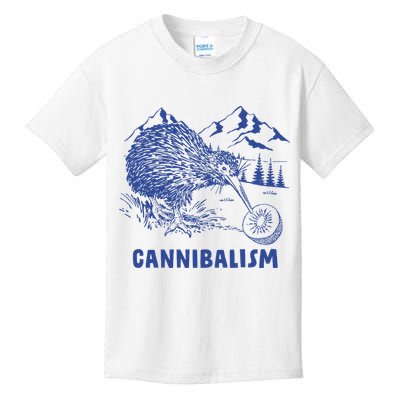 Kiwi Cannibal Cannibalism Kids T-Shirt