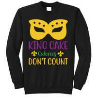 King Cake Calories Don't Count Sweatshirt