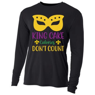 King Cake Calories Don't Count Cooling Performance Long Sleeve Crew