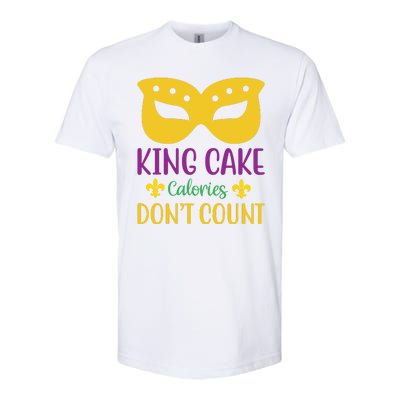 King Cake Calories Don't Count Softstyle CVC T-Shirt