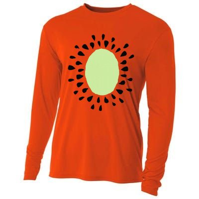 Kiwi Costume Cute Cheap Halloween Costume Fruit Cooling Performance Long Sleeve Crew