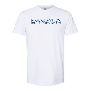 Kamala Cute Cat Typography Softstyle CVC T-Shirt