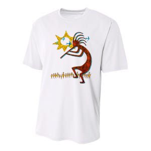 Kokopelli Concert Cool Fashion Native American Youth Performance Sprint T-Shirt