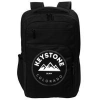 Keystone Colorado CO Mountain Town Funny Gift Elevated CO Skiing Gift Impact Tech Backpack