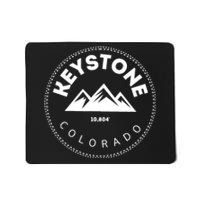 Keystone Colorado CO Mountain Town Funny Gift Elevated CO Skiing Gift Mousepad