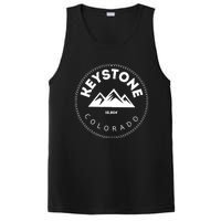 Keystone Colorado CO Mountain Town Funny Gift Elevated CO Skiing Gift PosiCharge Competitor Tank