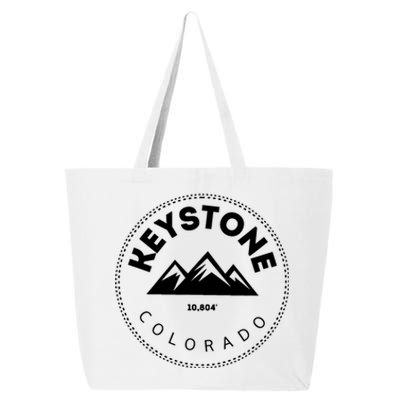 Keystone Colorado CO Mountain Town Funny Gift Elevated CO Skiing Gift 25L Jumbo Tote