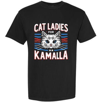 Kamala Crash Comma La Election 2024 Garment-Dyed Heavyweight T-Shirt