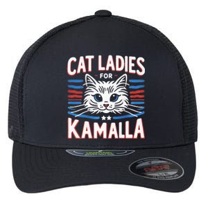 Kamala Crash Comma La Election 2024 Flexfit Unipanel Trucker Cap