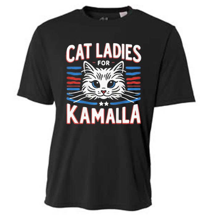 Kamala Crash Comma La Election 2024 Cooling Performance Crew T-Shirt