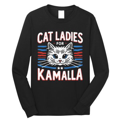 Kamala Crash Comma La Election 2024 Long Sleeve Shirt