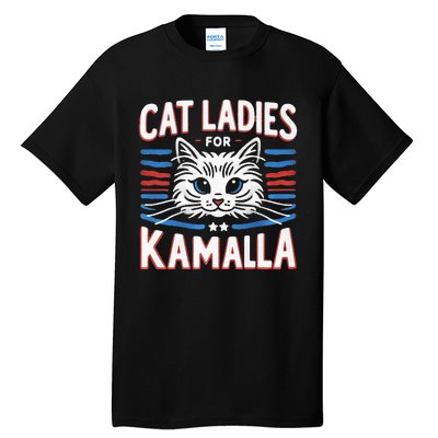 Kamala Crash Comma La Election 2024 Tall T-Shirt