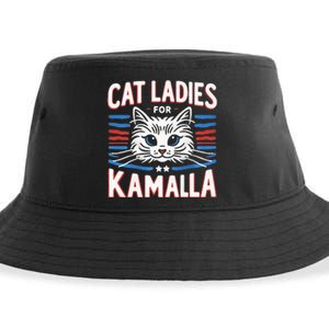 Kamala Crash Comma La Election 2024 Sustainable Bucket Hat