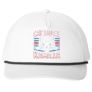 Kamala Crash Comma La Election 2024 Snapback Five-Panel Rope Hat