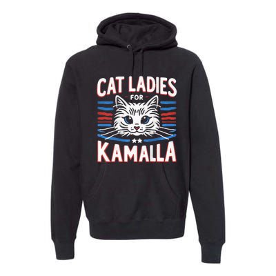 Kamala Crash Comma La Election 2024 Premium Hoodie