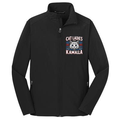 Kamala Crash Comma La Election 2024 Core Soft Shell Jacket