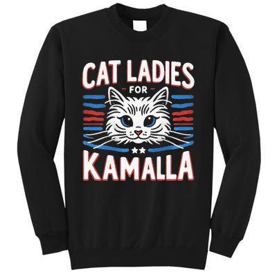 Kamala Crash Comma La Election 2024 Tall Sweatshirt