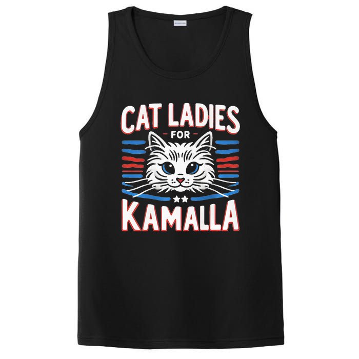 Kamala Crash Comma La Election 2024 PosiCharge Competitor Tank