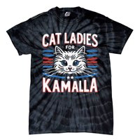 Kamala Crash Comma La Election 2024 Tie-Dye T-Shirt