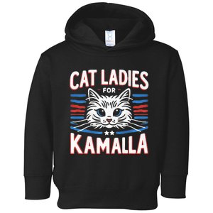 Kamala Crash Comma La Election 2024 Toddler Hoodie