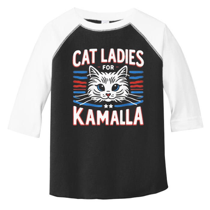 Kamala Crash Comma La Election 2024 Toddler Fine Jersey T-Shirt