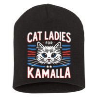 Kamala Crash Comma La Election 2024 Short Acrylic Beanie