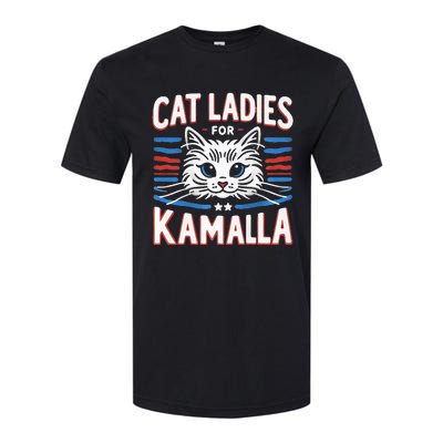 Kamala Crash Comma La Election 2024 Softstyle CVC T-Shirt