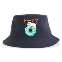 Kawaii Cat Donut Sustainable Bucket Hat