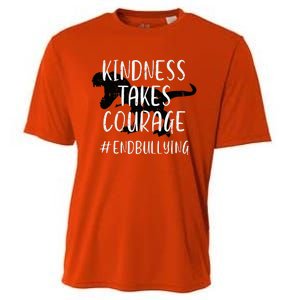 Kindness Courage Dino Unity Day Orange Anti Bullying Cooling Performance Crew T-Shirt