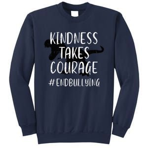 Kindness Courage Dino Unity Day Orange Anti Bullying Sweatshirt