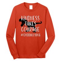 Kindness Courage Dino Unity Day Orange Anti Bullying Long Sleeve Shirt