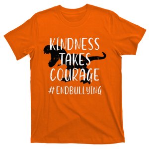 Kindness Courage Dino Unity Day Orange Anti Bullying T-Shirt