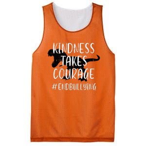 Kindness Courage Dino Unity Day Orange Anti Bullying Mesh Reversible Basketball Jersey Tank