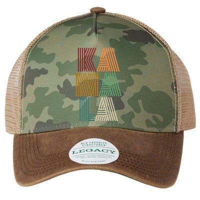 Kamala Custom Design Funny Gift Legacy Tie Dye Trucker Hat