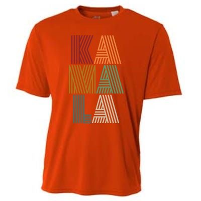 Kamala Custom Design Funny Gift Cooling Performance Crew T-Shirt