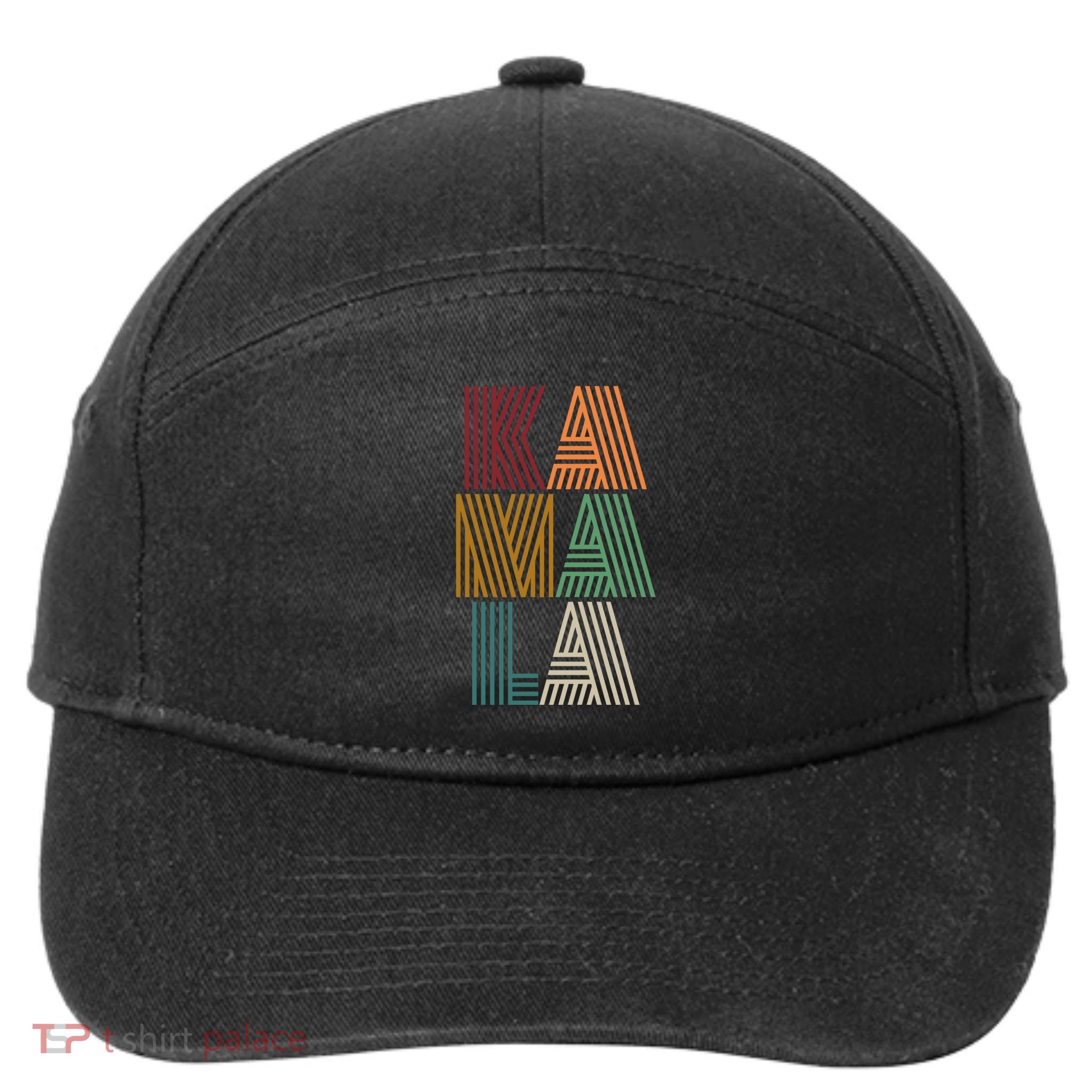 Kamala Custom Design Funny Gift 7-Panel Snapback Hat