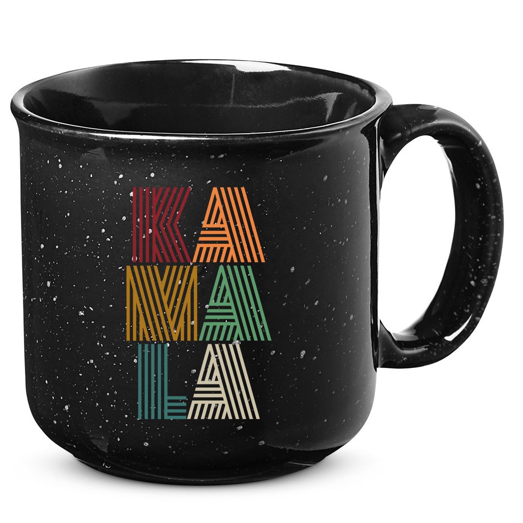 Kamala Custom Design Funny Gift 15oz Campfire Ceramic Mug