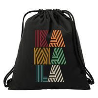 Kamala Custom Design Funny Gift Drawstring Bag