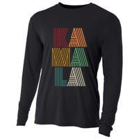 Kamala Custom Design Funny Gift Cooling Performance Long Sleeve Crew