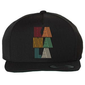 Kamala Custom Design Funny Gift Wool Snapback Cap